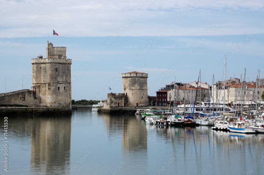 Vieux port de La Rochelle et ses Tours