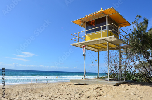 Australian Lifeguards in Gold Coast Queensland Australia