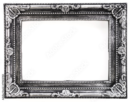 Frame isolated on white background