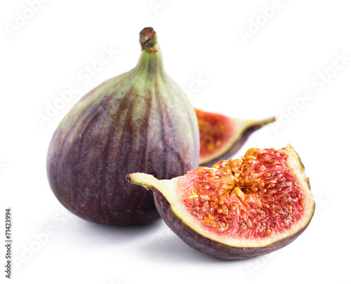ripe figs close-up