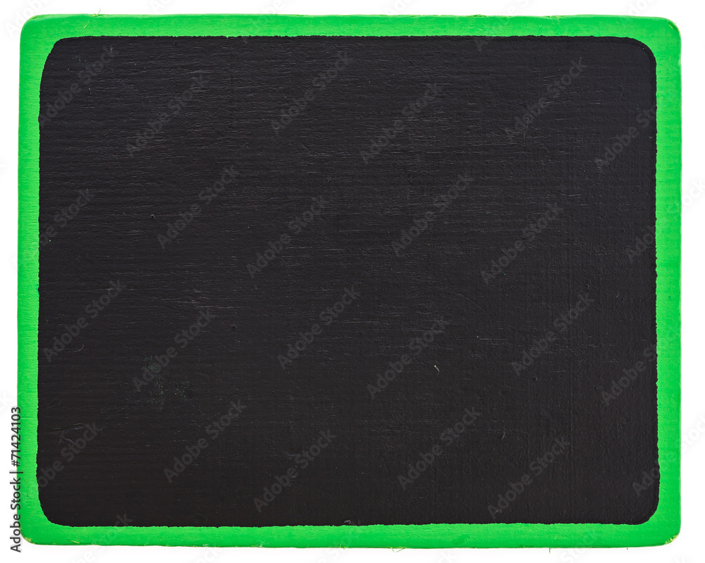 Fototapeta premium Black board isolated on white background