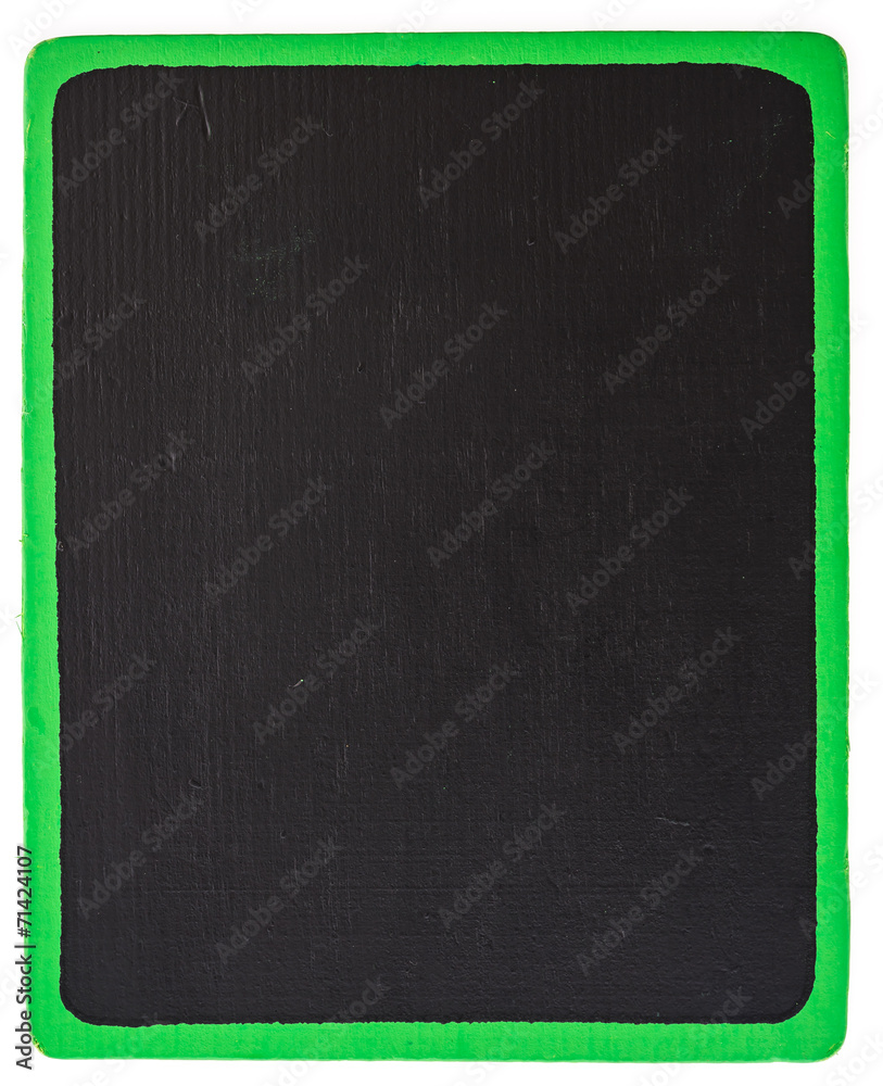 Fototapeta premium Black board isolated on white background