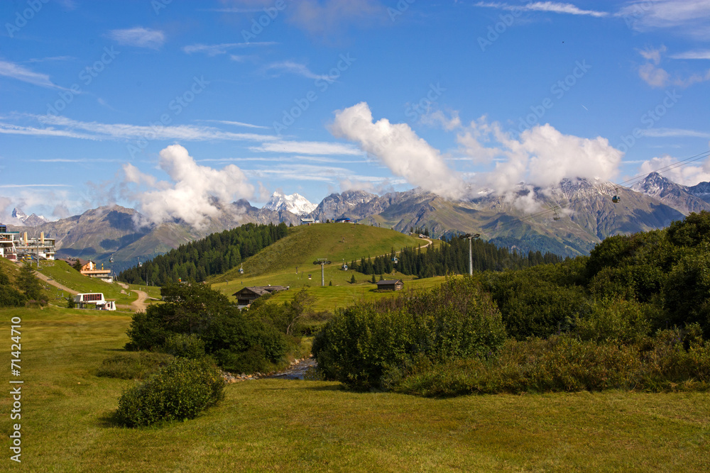 Obraz premium Serfaus Tirol