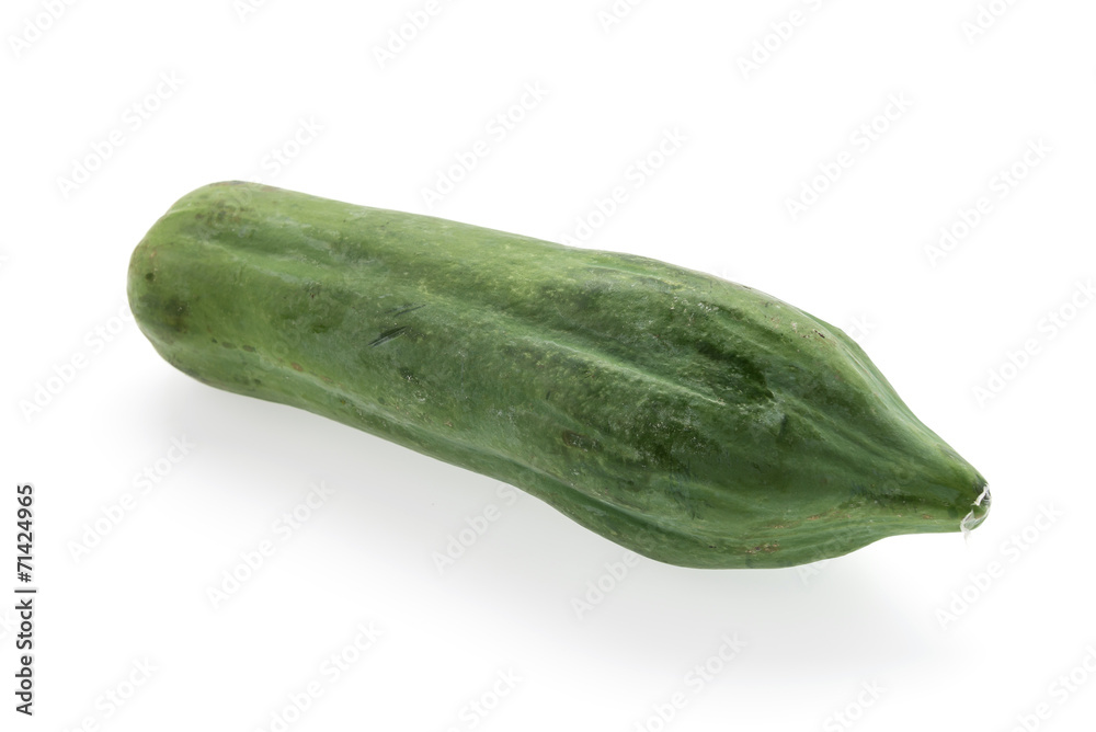 Green papaya isolated on white Green papaya isolated on white