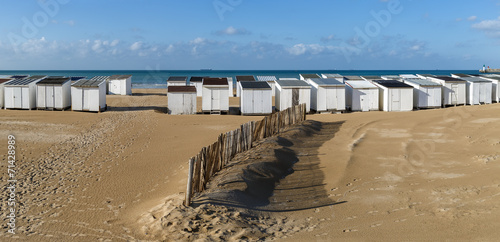 Tableau sur toile Calais Plage