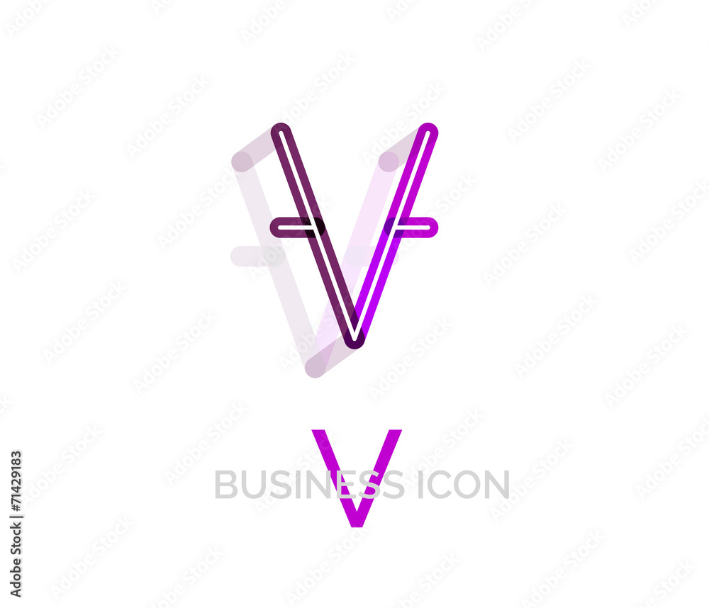 Minimal font or letter logo design Minimal font or letter logo design