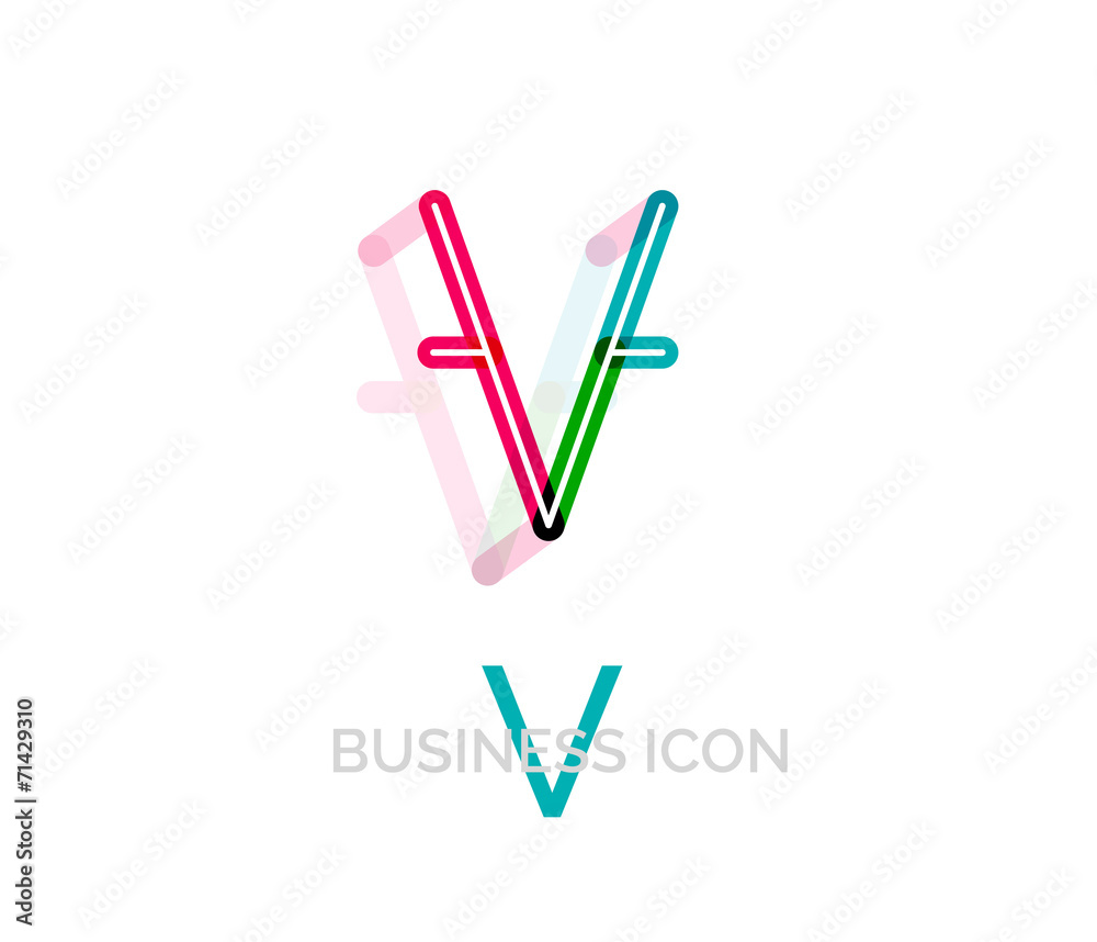 Minimal font or letter logo design Minimal font or letter logo design
