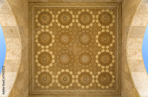 Detail from the mosque Hass...
