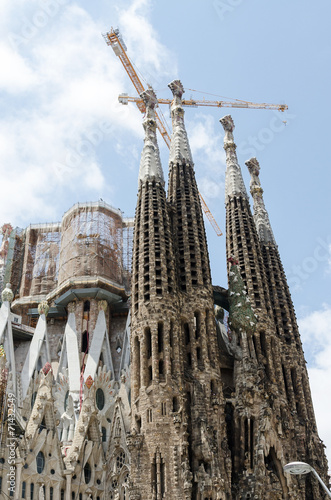 Sagrada Familia still under construction