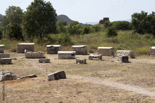 Ancient roman tombs photo