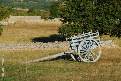 Paysage rural, sud de la France photo