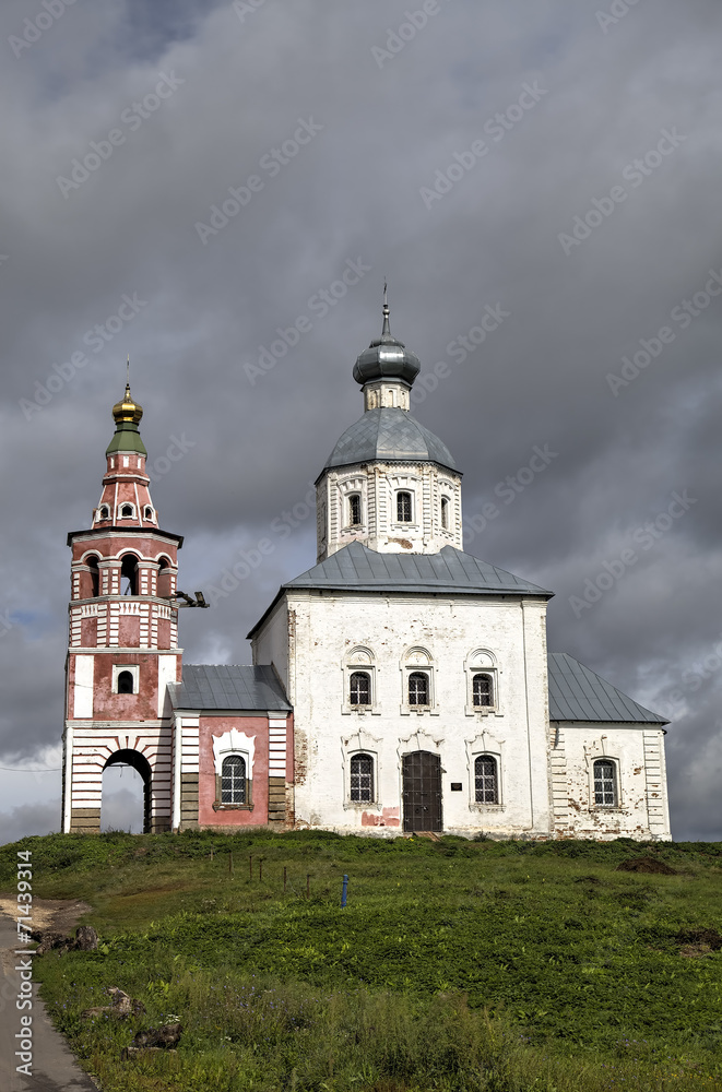 Church of Elijah Prophet at Ivanova grief. Suzdal, Russia