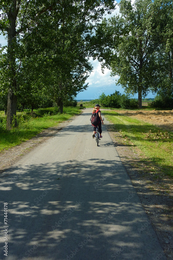 Fototapeta premium Radtour