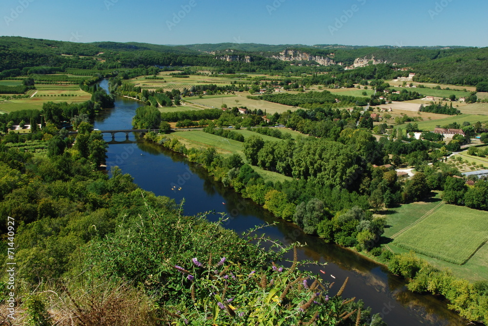 Naklejka premium Dordogne, France