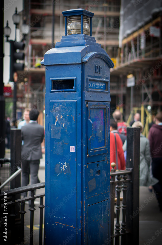 British Police Post Box