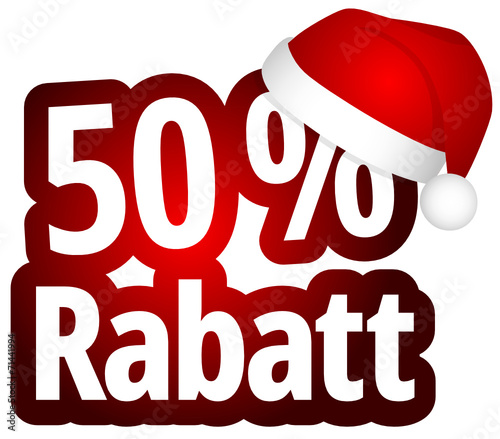 50 % Rabatt