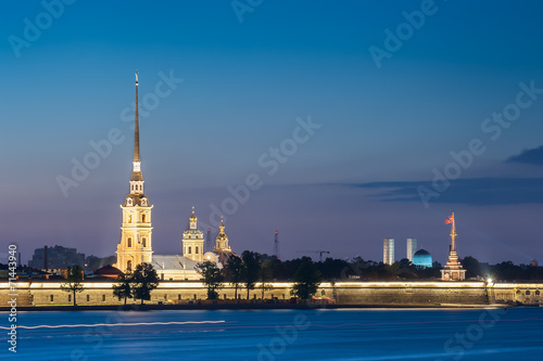 Night St. Petersburg