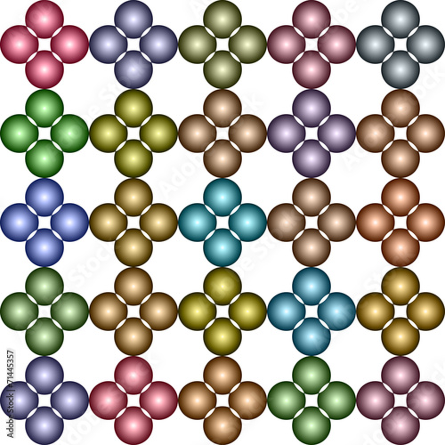 Seamless vector texture