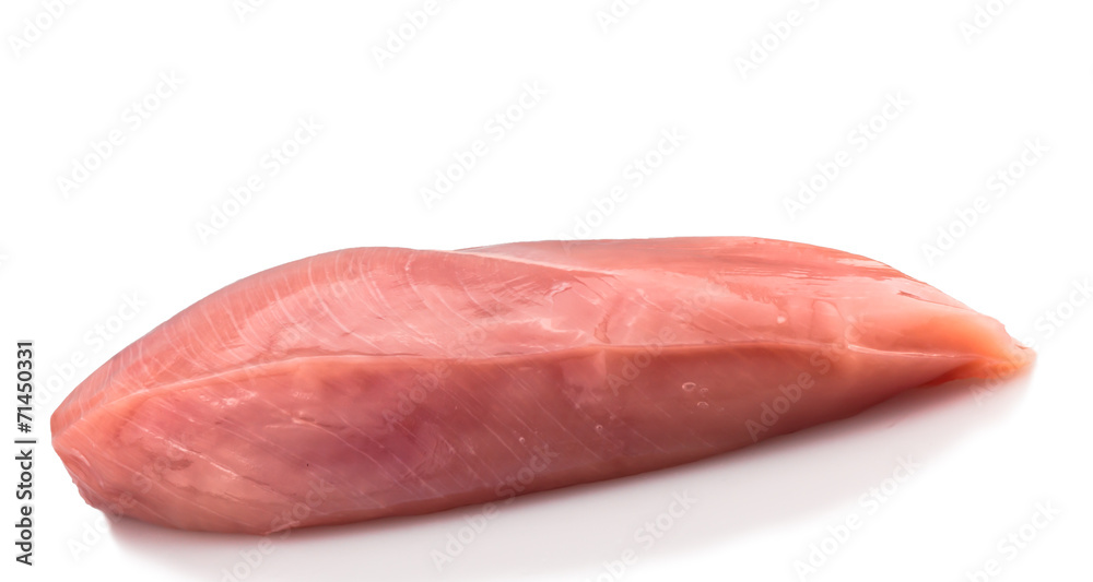 Free Range Chicken breast isolated on white Free Range Chicken breast isolated on white