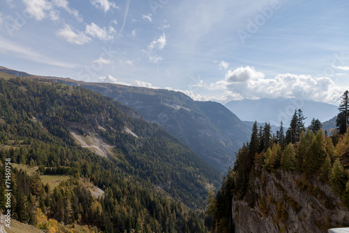 Zeuzier, Montagne, Nuage, Valais, Suisse