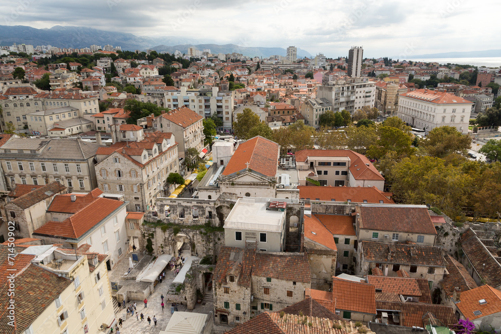 Panorama sur la Vieille ville de Split