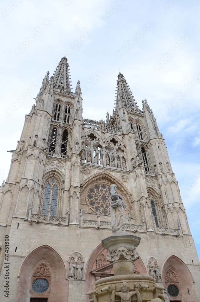 Cathédrale Sainte-Marie de Burgos, jour de mariage 