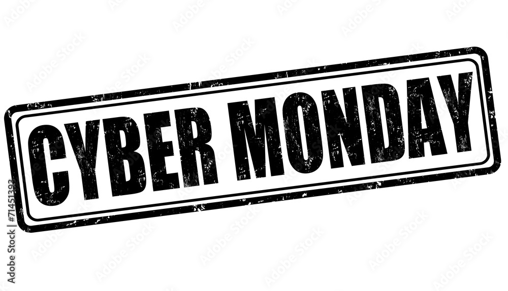 Cyber Monday stamp Cyber Monday stamp