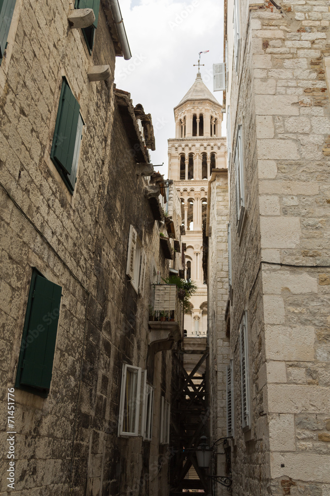 Ruelle de la Vieille ville de Split