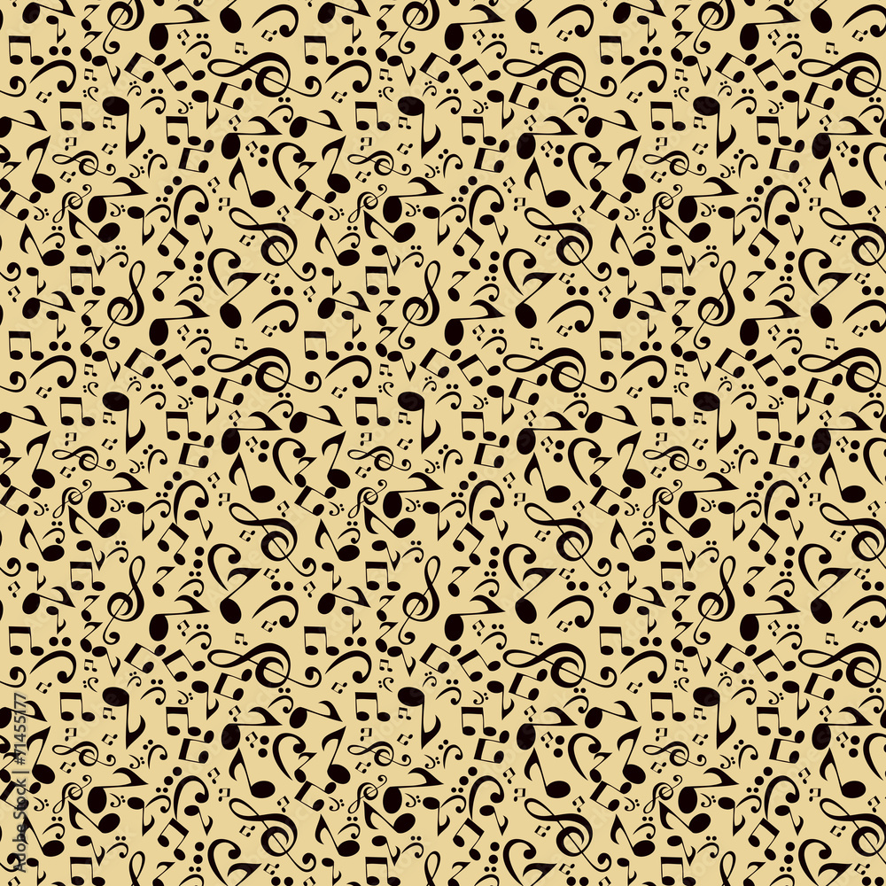 Abstract Music Background. Seamless Pattern. Vector Illustration Abstract Music Background. Seamless Pattern. Vector Illustration