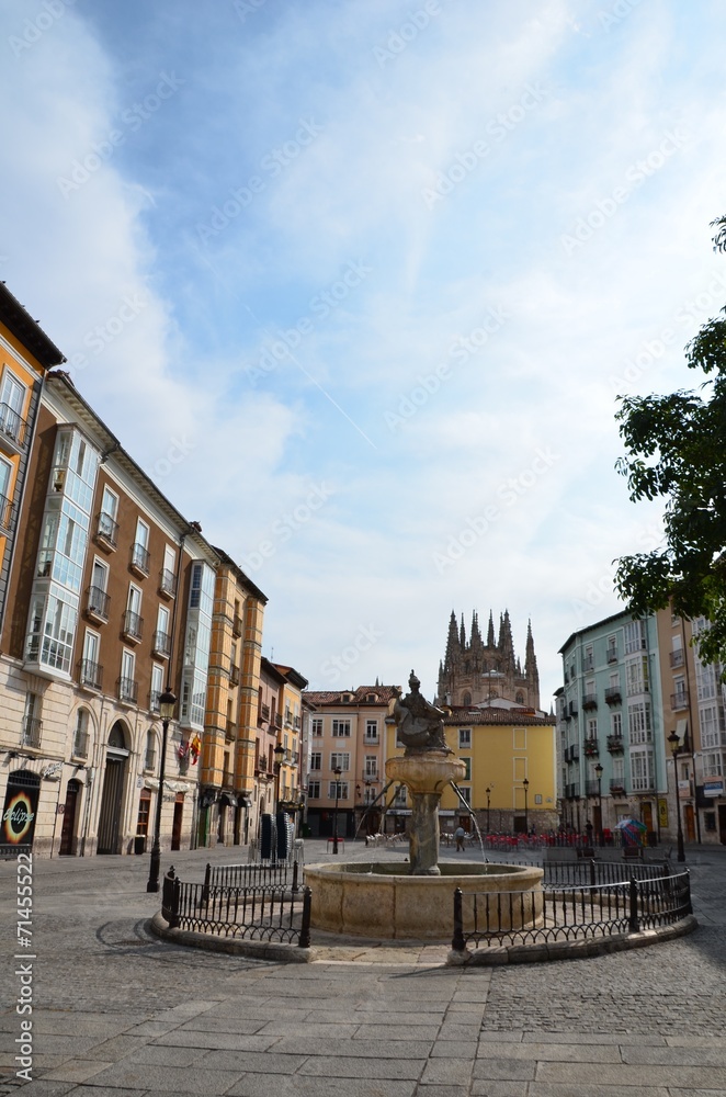 Centre ville de Burgos, 