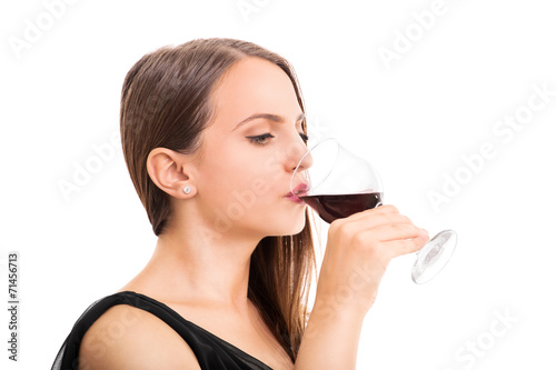 Sip of wine
