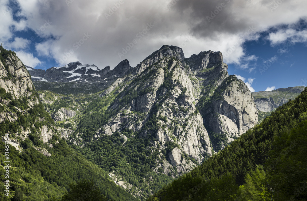 Vista da San Martino Val Masino