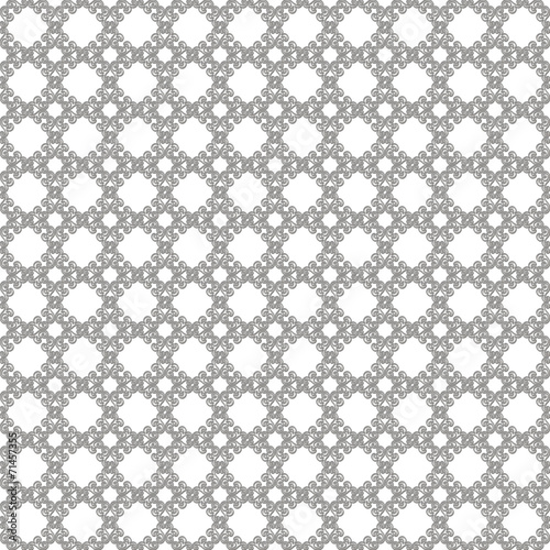 Seamless silver & white pattern © whiteaster