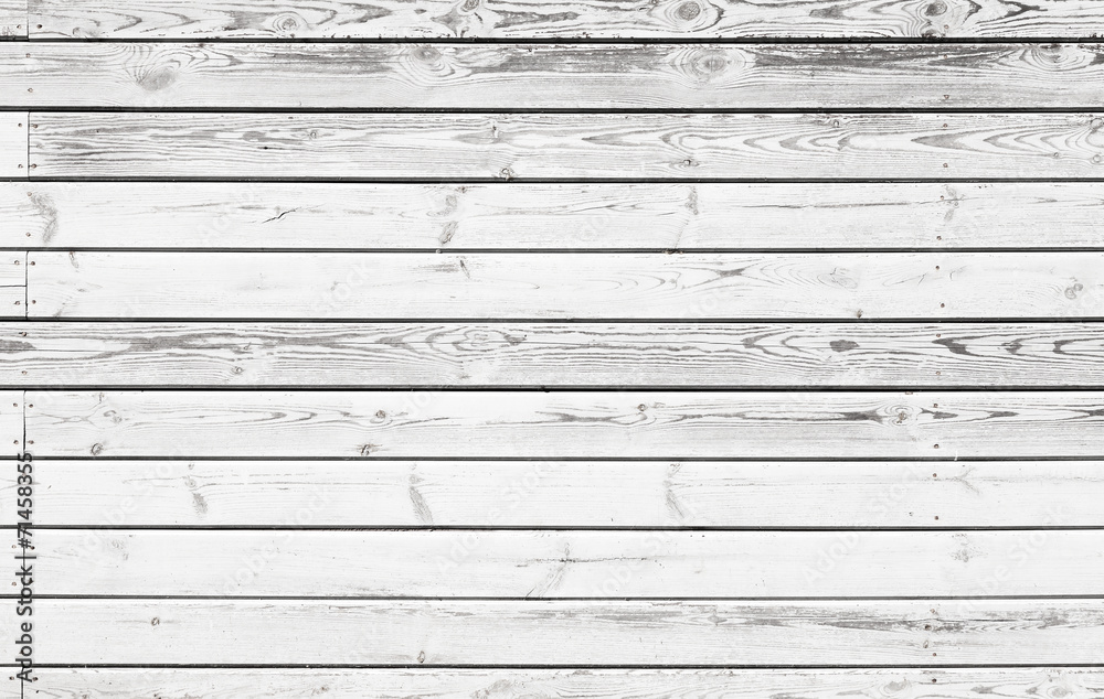 Old white wooden wall background photo texture