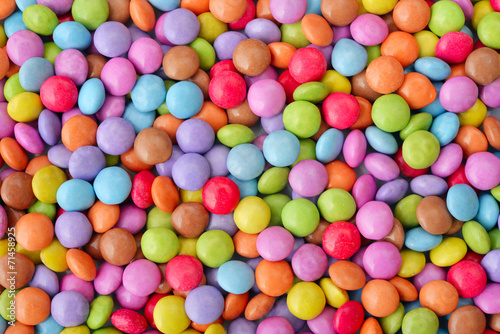 Multicolor candies