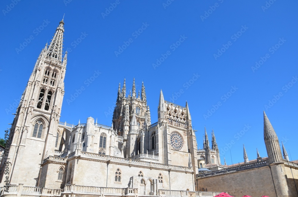 Fototapeta premium Cathédrale Sainte-Marie de Burgos, Espagne