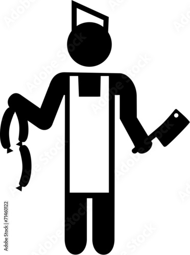 Butcher Pictogram