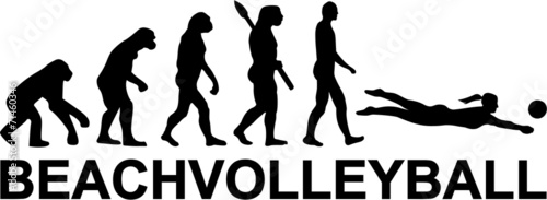 Beachvolleyball Evolution
