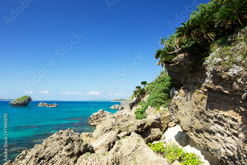 沖縄の海・津堅島