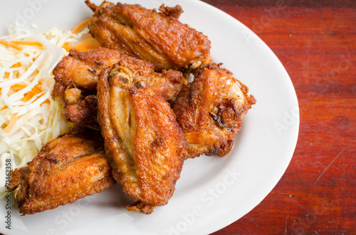 Fried chicken wings