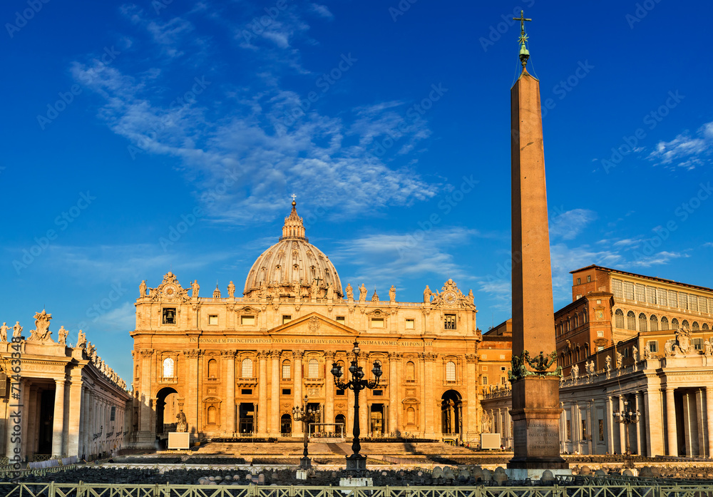 Naklejka premium St. Peter Cathedral in Vatican, Rome