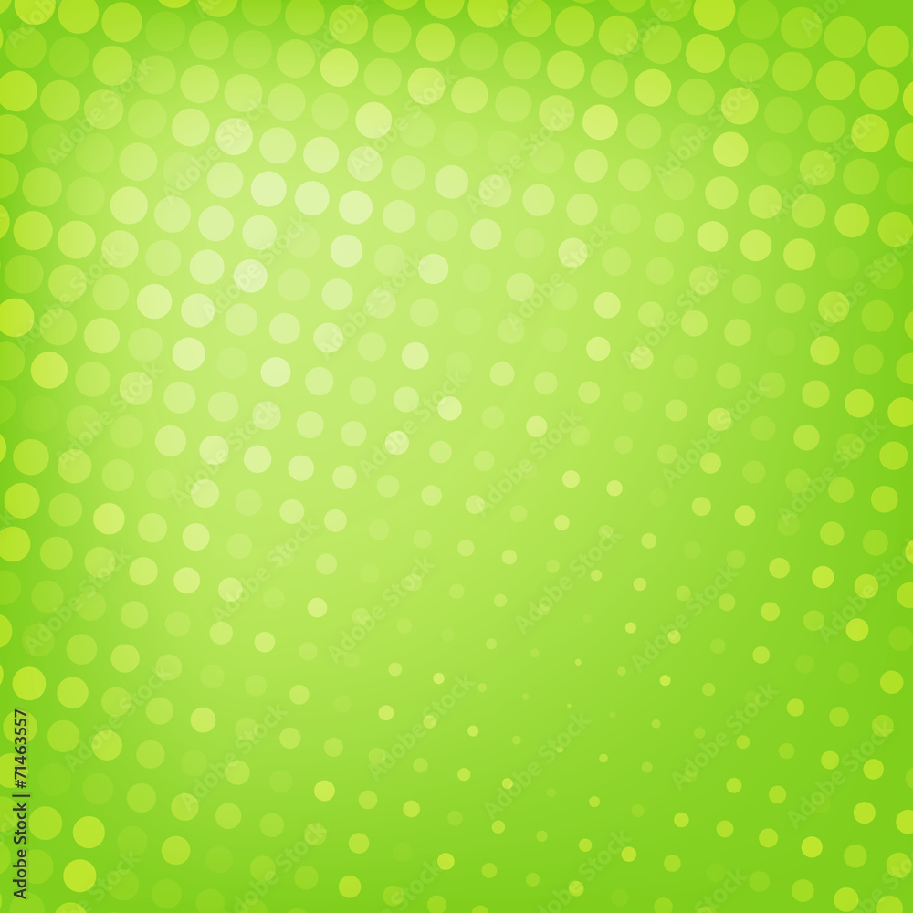 Abstract dotted green background Abstract dotted green background
