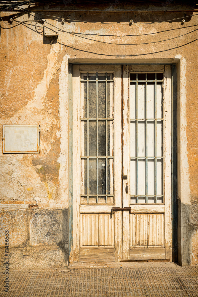 Obraz premium Old door