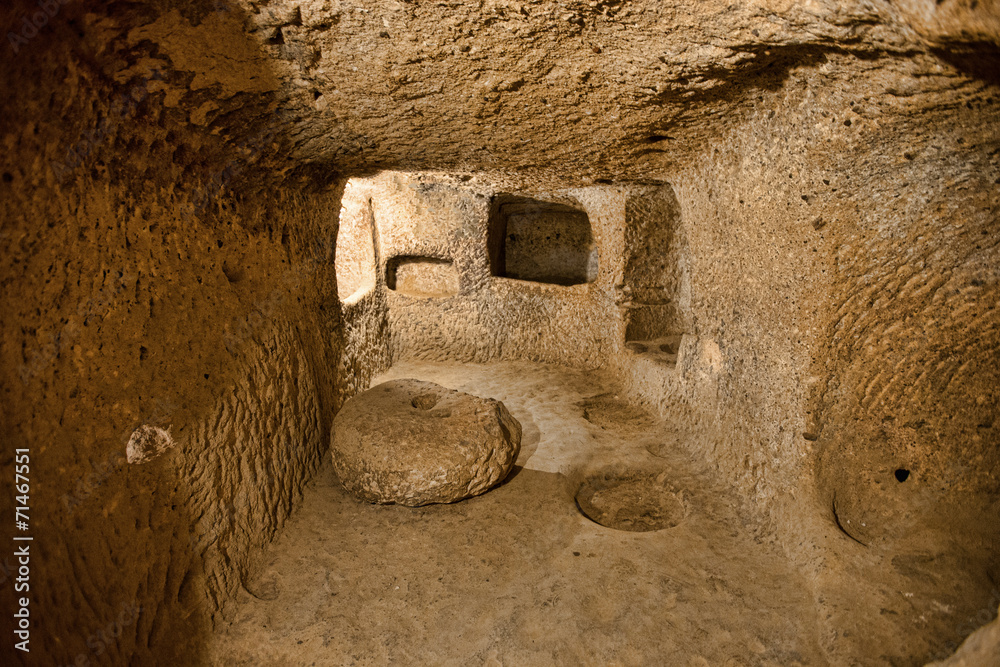 Obraz premium cave city in Cappadocia Turkey