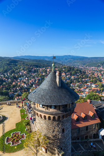 Over the roofs of Wernigerode