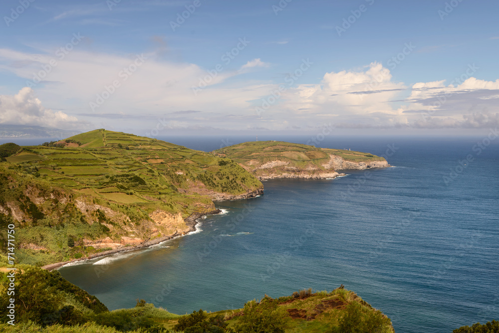 Obraz premium Costa norte de Sao Miguel