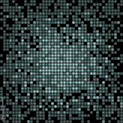 Pixel background over black