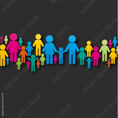 famille-silhouettes personnages