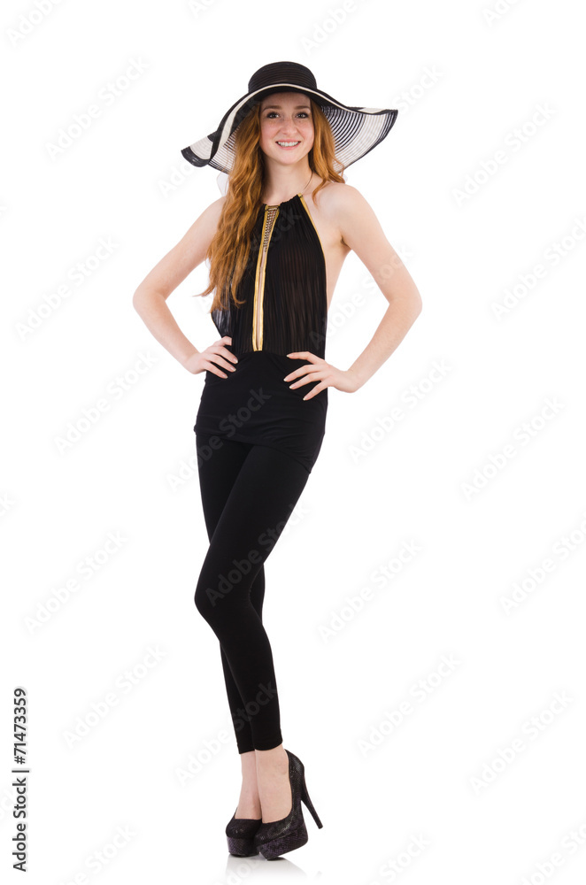 Woman in fashion clothing concept Woman in fashion clothing concept