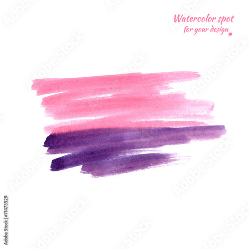 Wallpaper Mural Colorful watercolor drops texture Torontodigital.ca